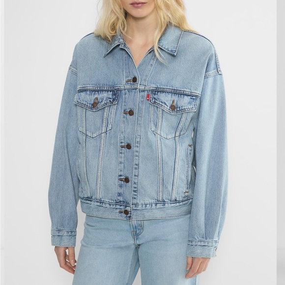 Levi's 90s Trucker Jacket, XL, Light the Way - Picture 10 of 11